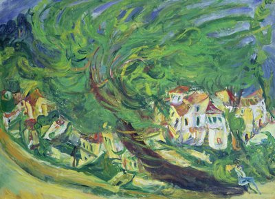 Fallen Tree by Chaim Soutine